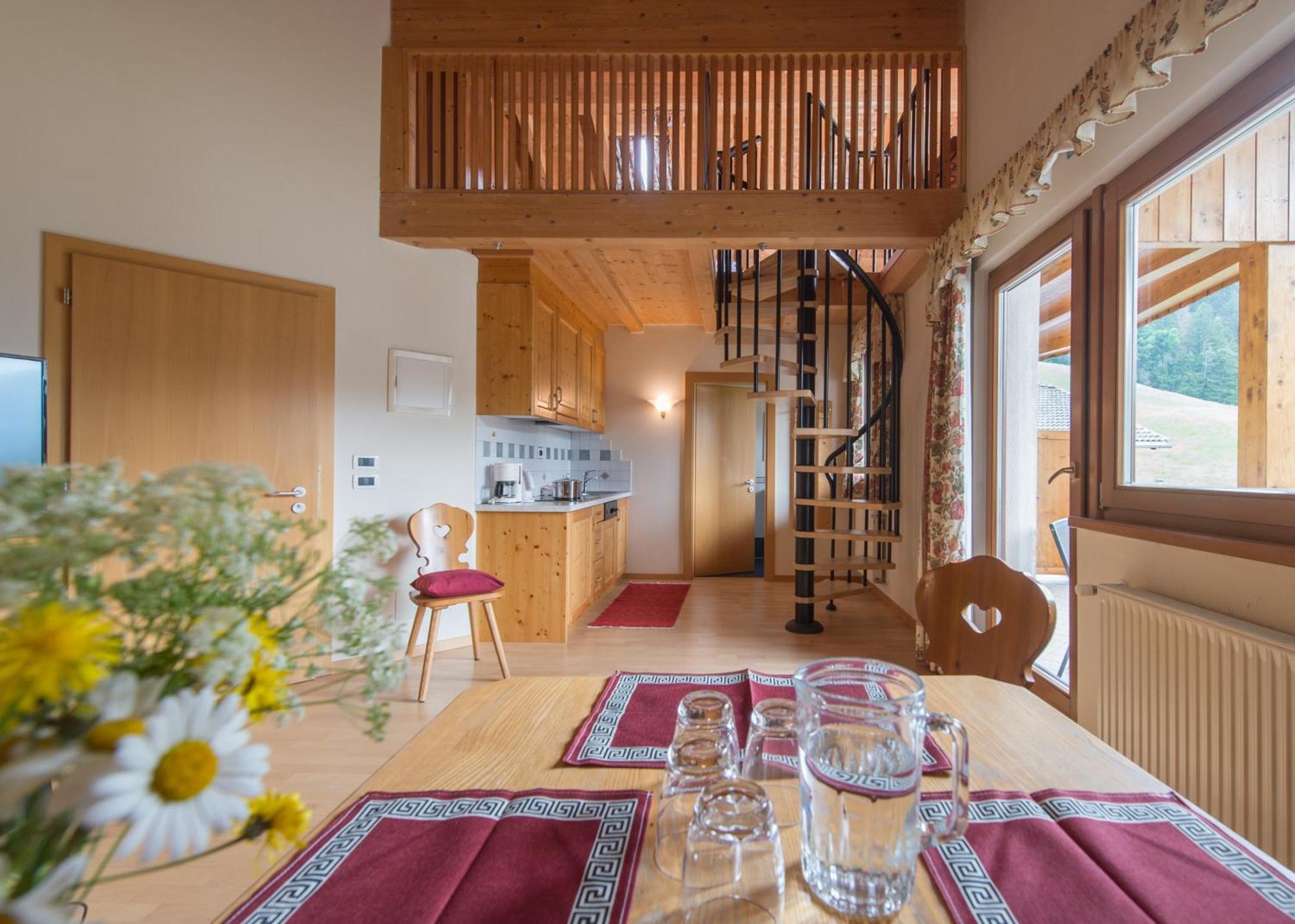Ferienwohnung L'Grof - Al Conte Sankt Martin in Thurn Exterior foto